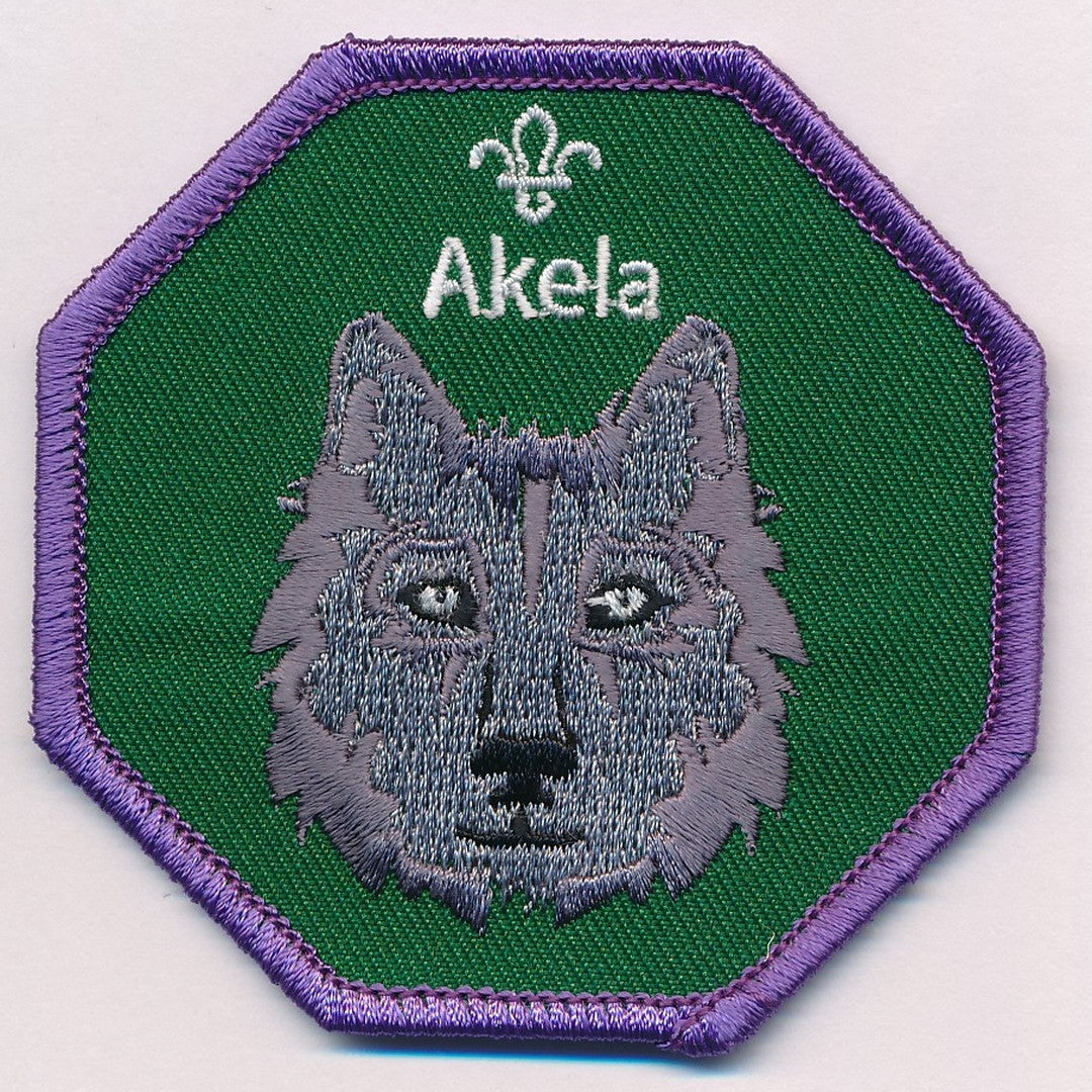 Akela Cub blanket Fun Badge