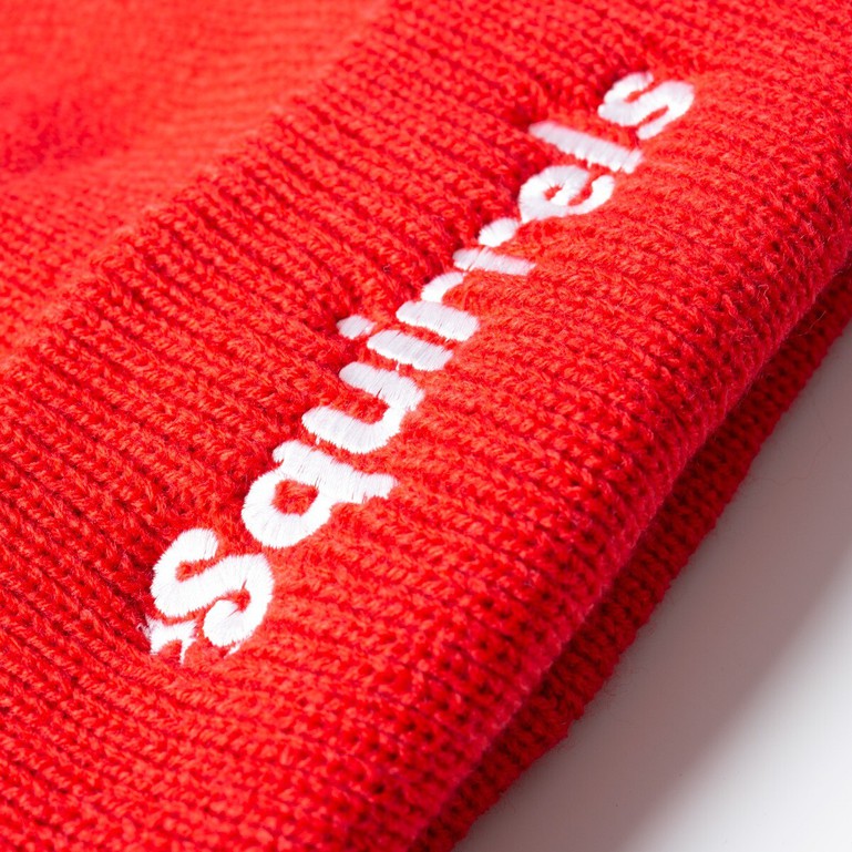 Squirrel Scouts Kids Reflective Bobble Beanie Hat