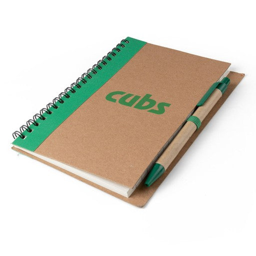 Cub Scout Eco notebook with pen
