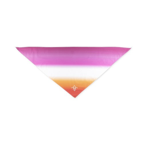 Scouts Pride Ombre Scarf/Necker - Lesbian