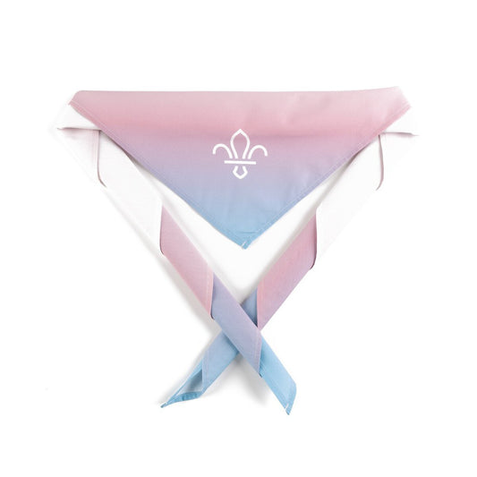 Scouts Pride Ombre Scarf/Necker - Trans