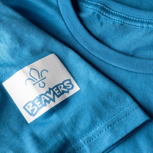 Beaver Scouts Brights Side Print Kids T-Shirt