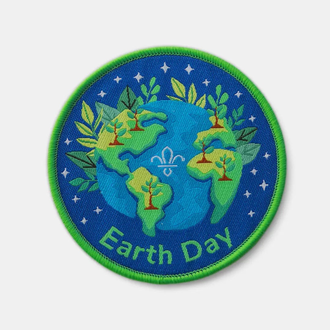 Scouts Earth Day Blanket Badge