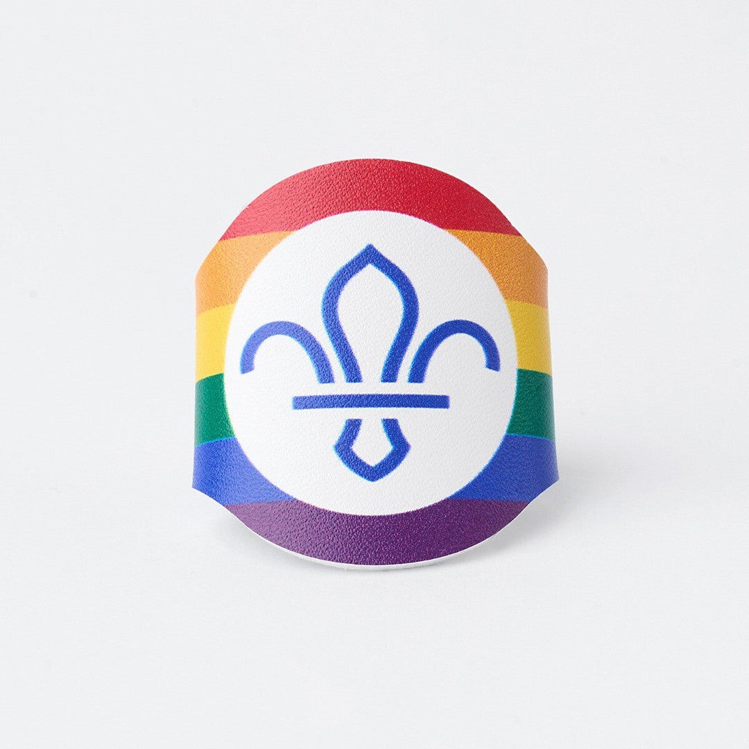 Scout Pride PU Woggle