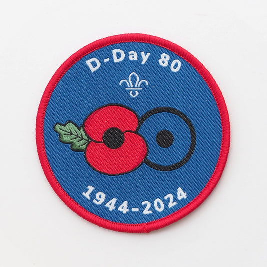 RBL and Scouts D-Day 80 Remembrance Blanket Badge