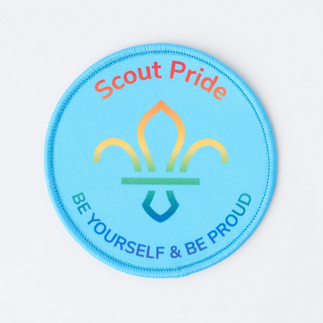 Scout Pride Be Yourself & Proud Blanket Badge