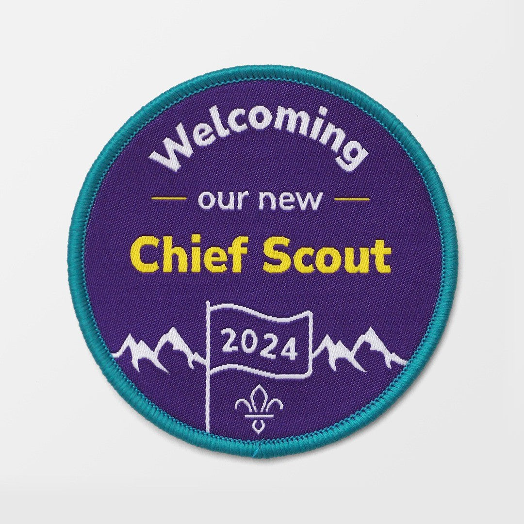 Welcome to our New Chief Scout Blanket Badge