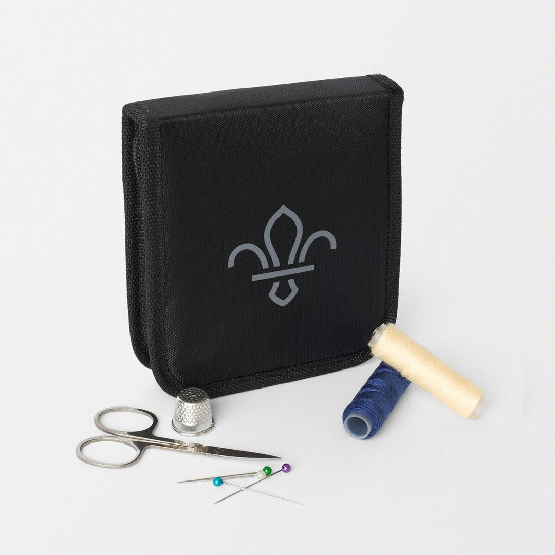 Fleur de Lis Travel Sewing Kit