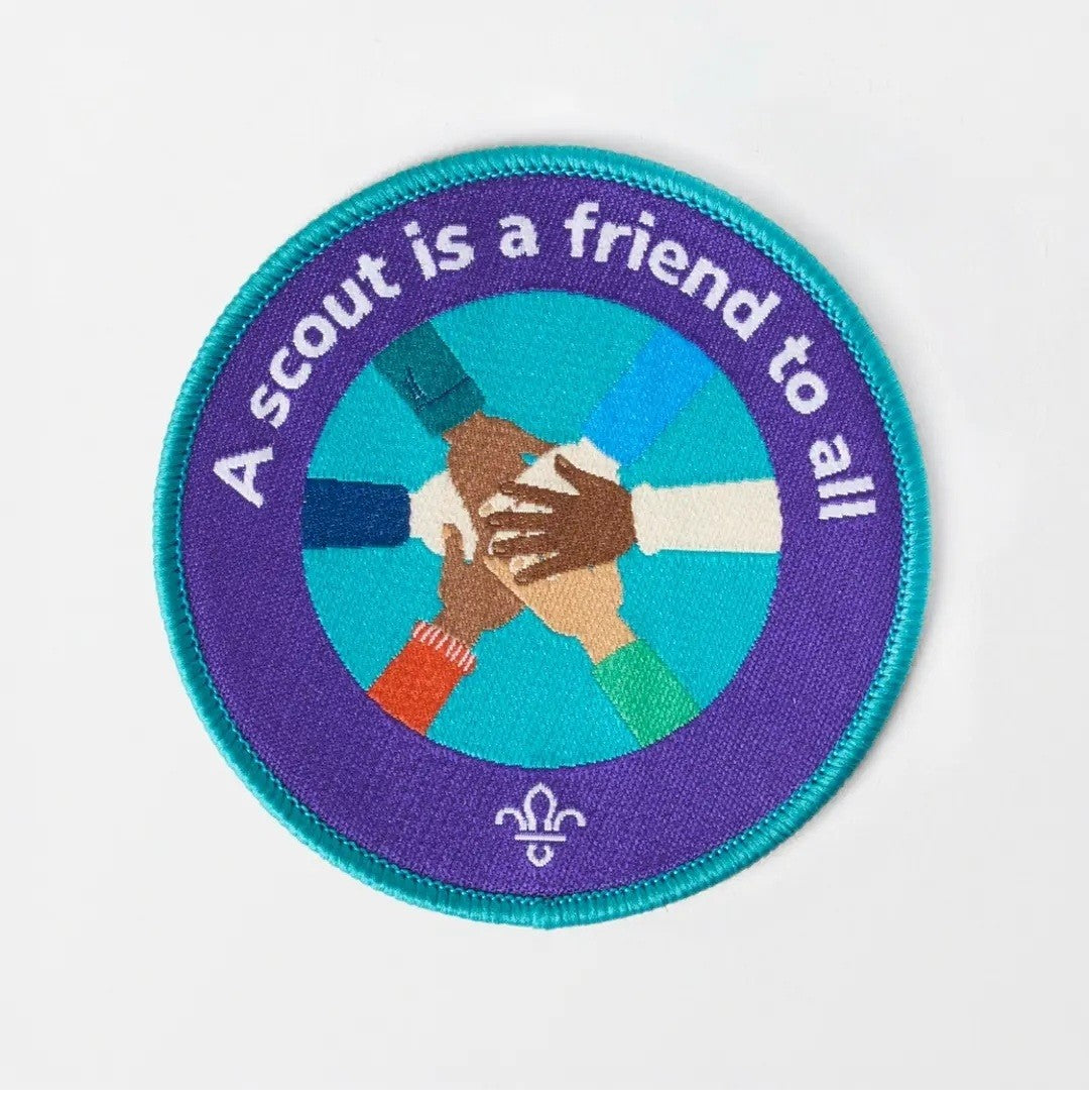 A Scout is a Friend to all Blanket Badge