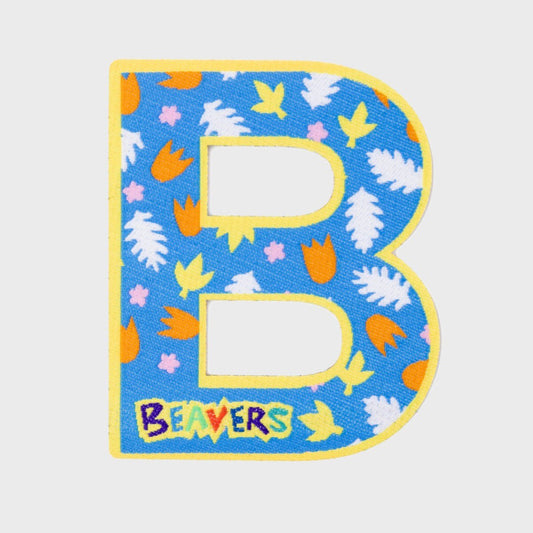 Beaver Scouts-Letter B for Beavers Blanket Badge