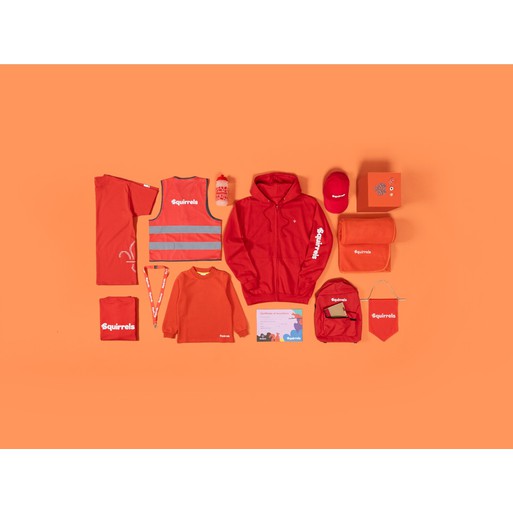 Squirrel Scout Eco notebook with pen