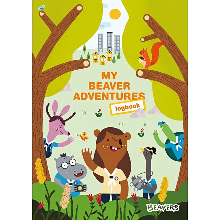 My Beaver Scouts Adventures Log book