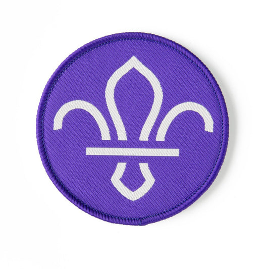 Fleur de Lis Scouts Woven Fun Badge