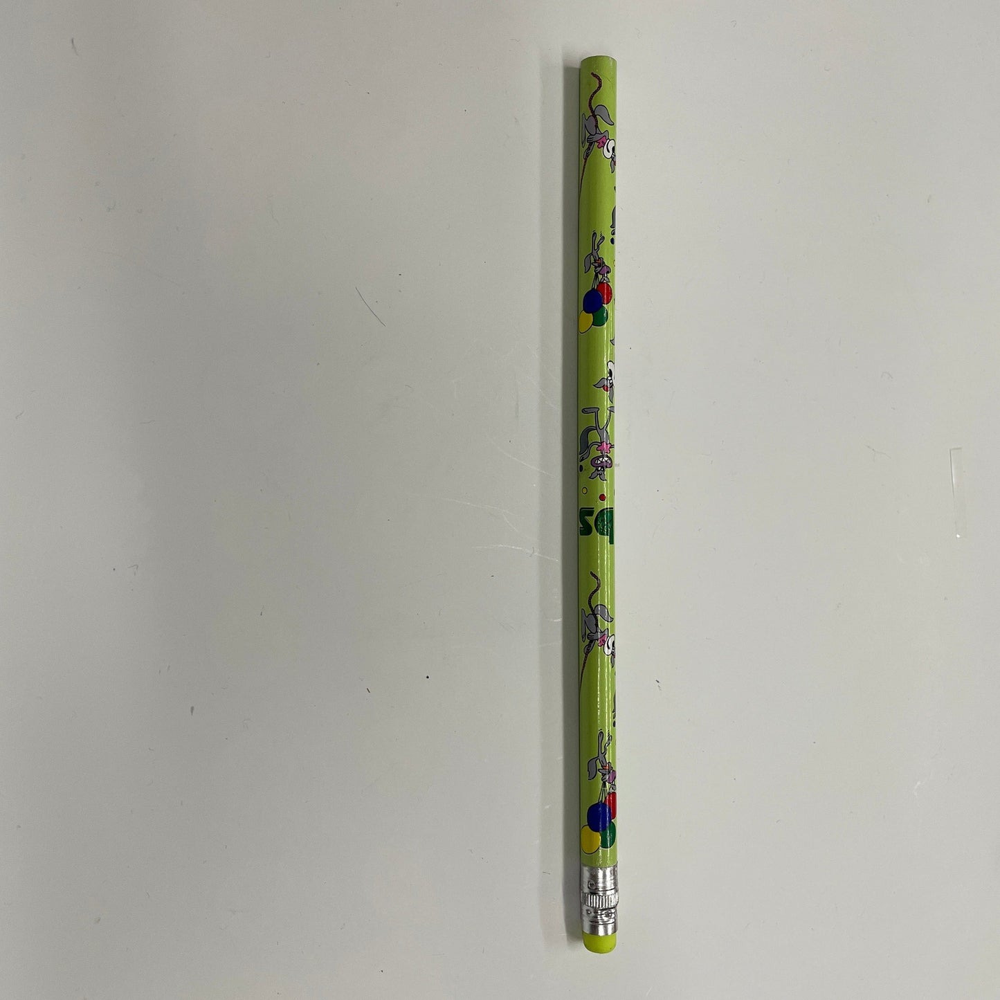 Cub Yellow Rubber Pencil