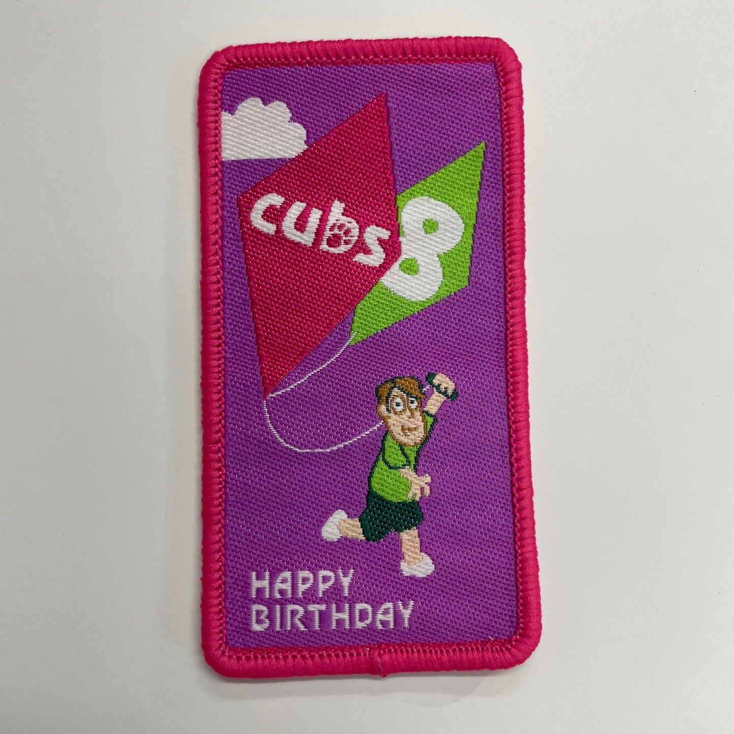 Happy 8th Birthday Cubs Fun Badge