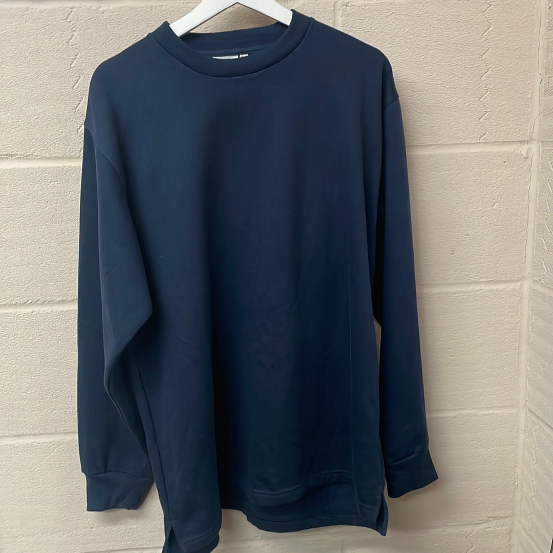 Plain Navy Jumper