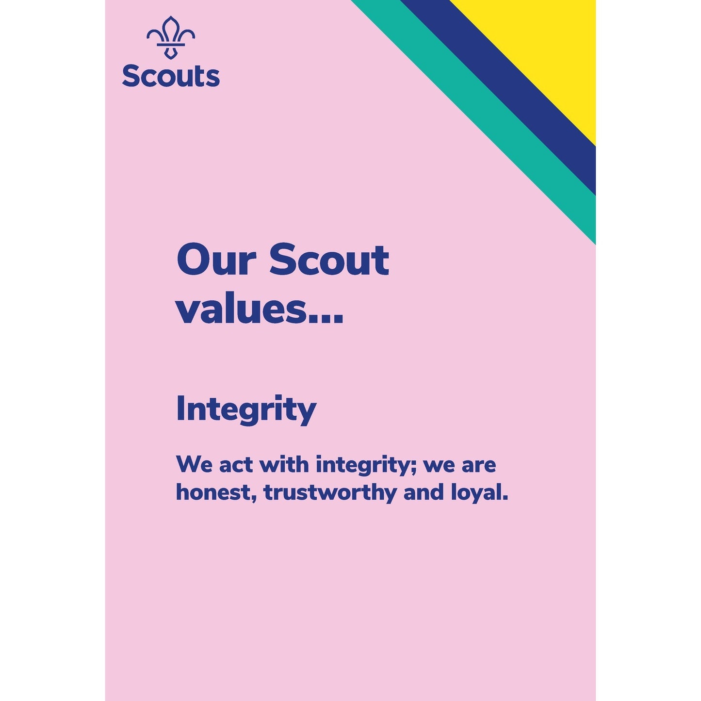 Scout Values Posters