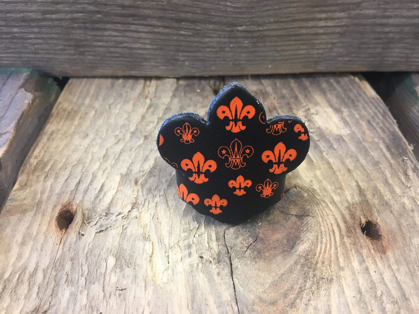 Fun Fluer De Lis Scout Woggle