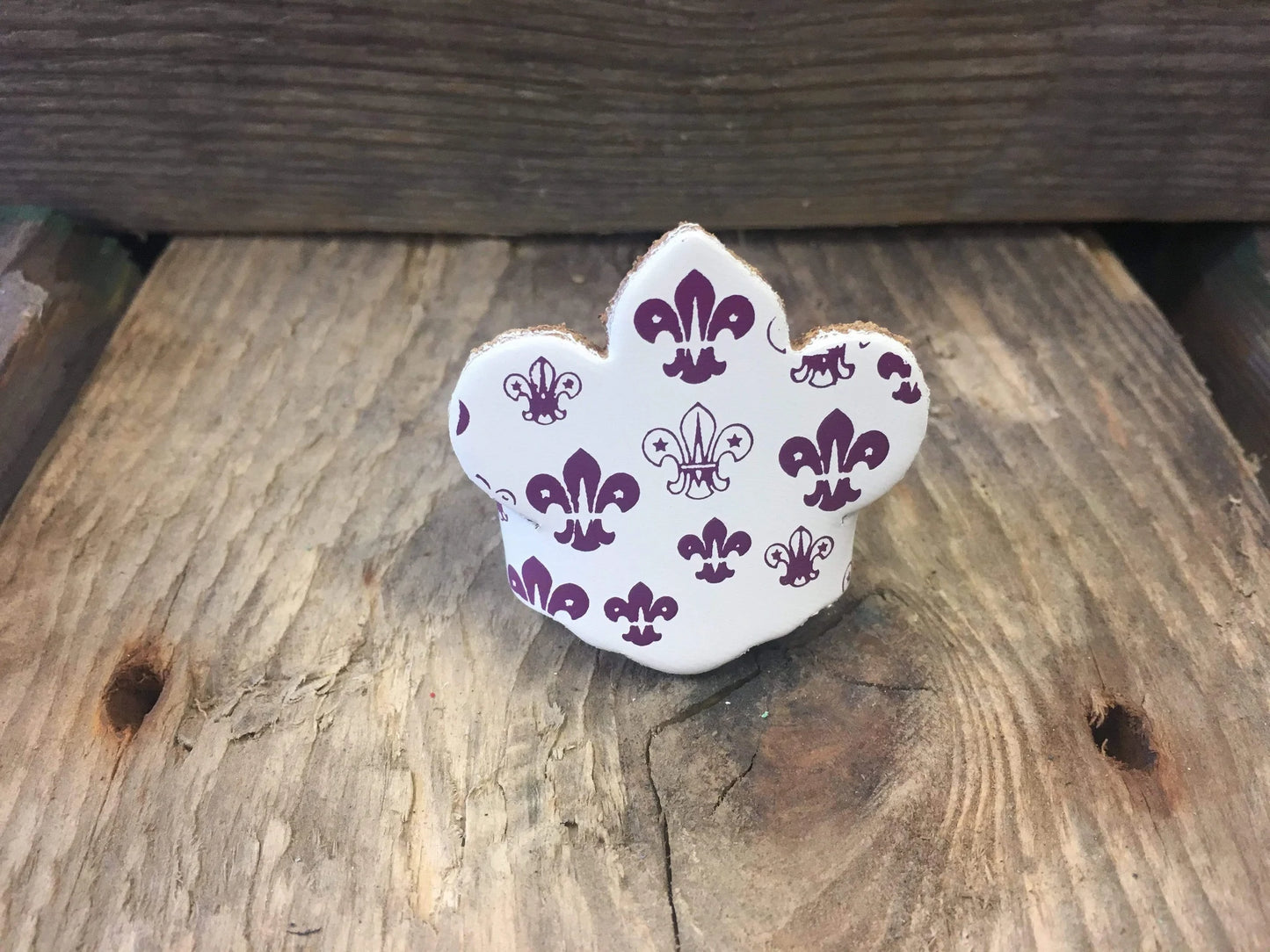 Fun Fluer De Lis Scout Woggle