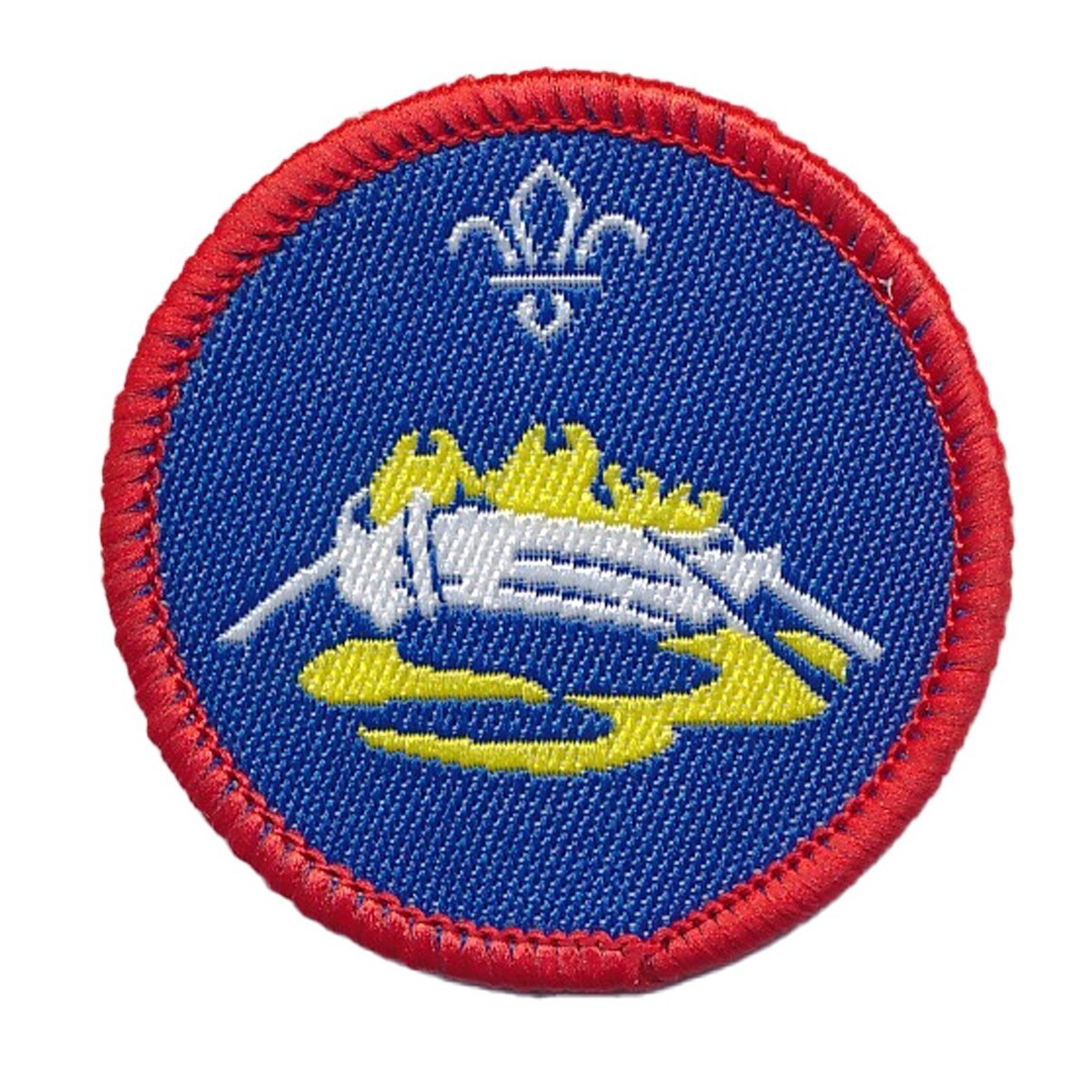 Scout Pulling Fixed Seat Rowing Activity Badge