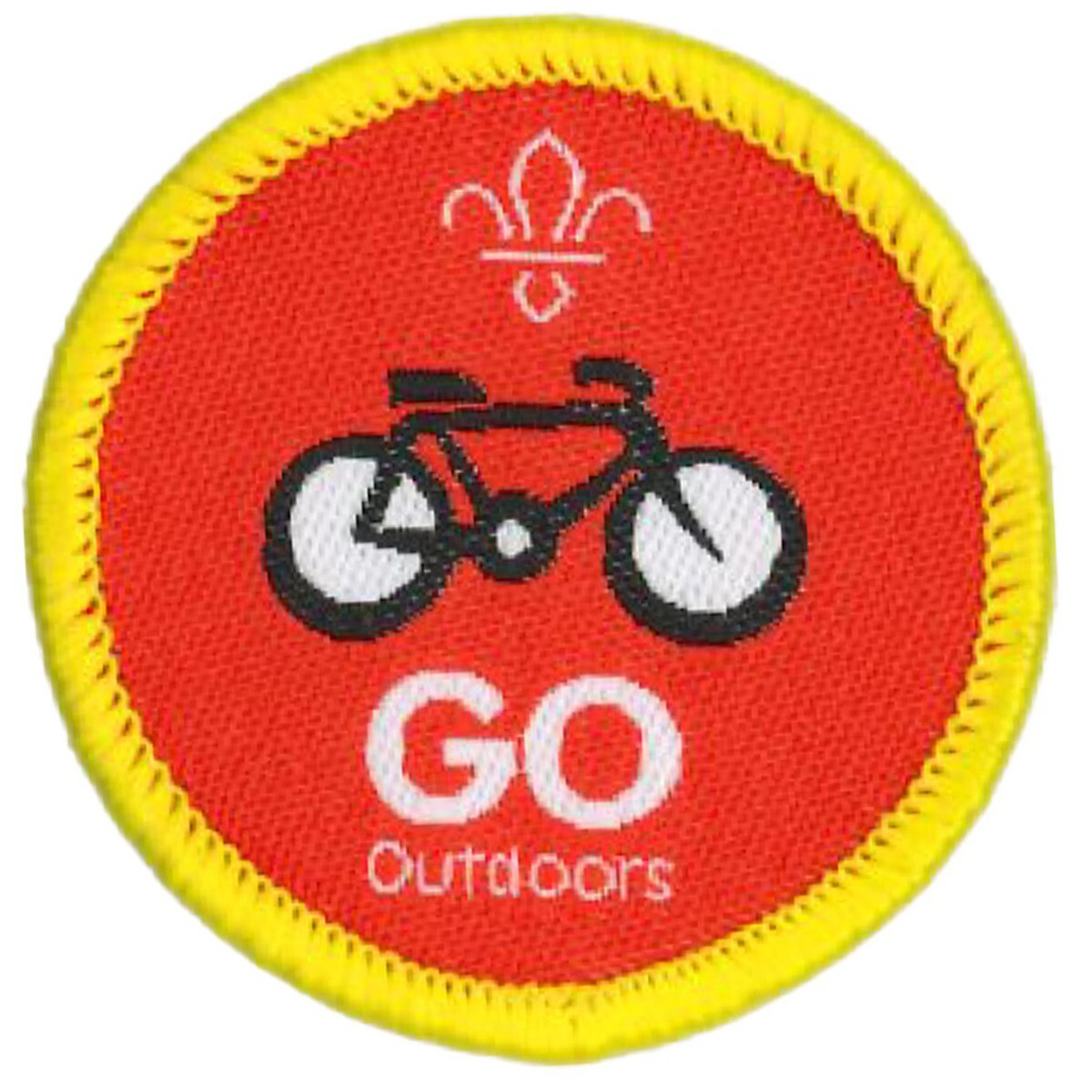 Cubs Cyclist Activity Badge Go Outdoors