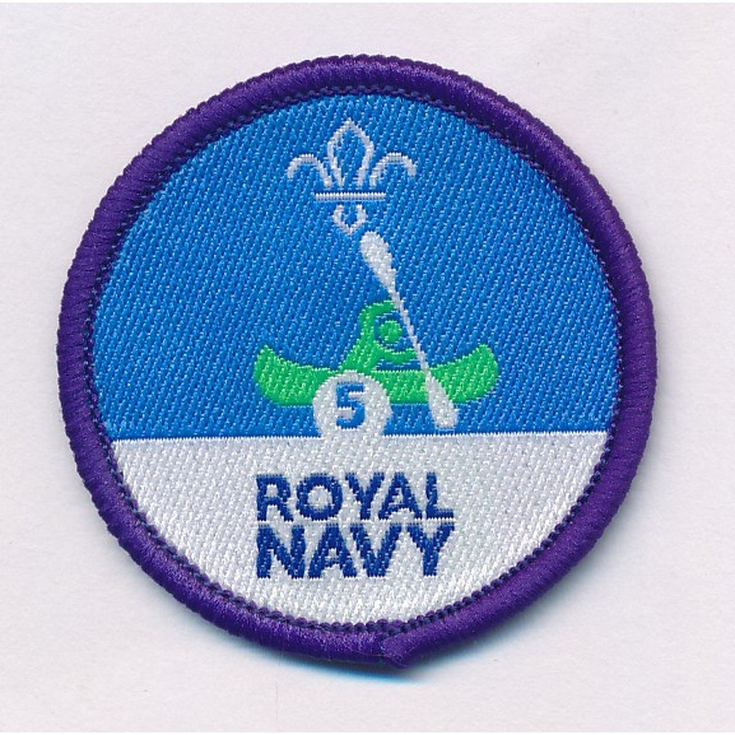 Time on the Water Staged Activity Badge Royal Navy