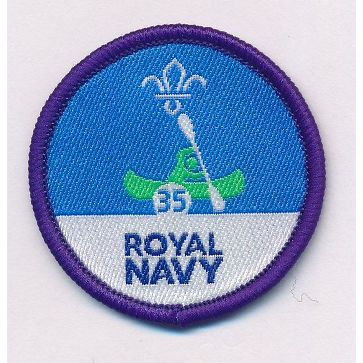 Time on the Water Staged Activity Badge Royal Navy