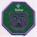 Baloo Cub blanket Badge