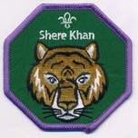 Shere Khan Cub blanket Badge