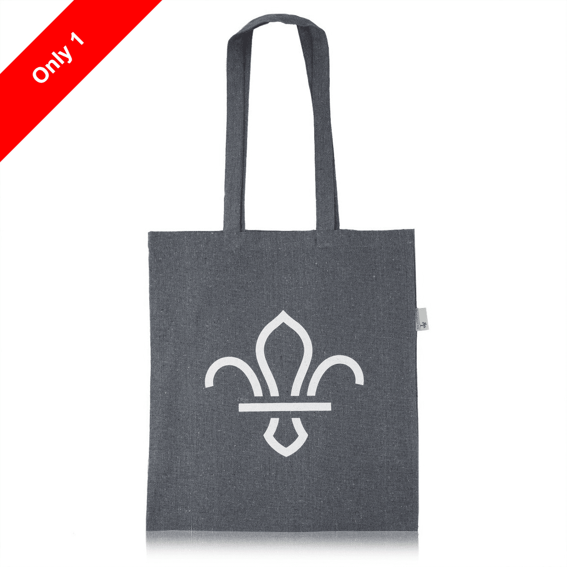 Fleur de Lis Scouts Recycled Tote Bag