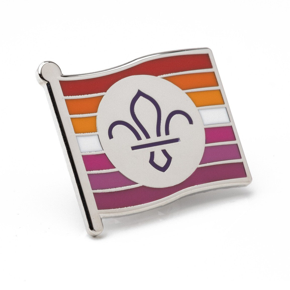 Scout Pride Lesbian Pin Badge