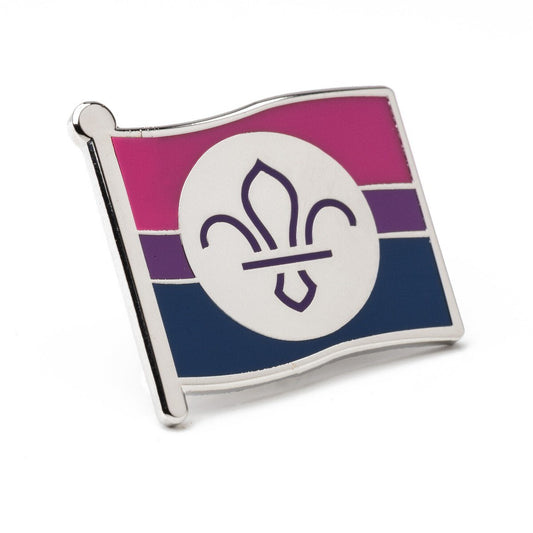 Scout Pride Bisexual Pin Badge