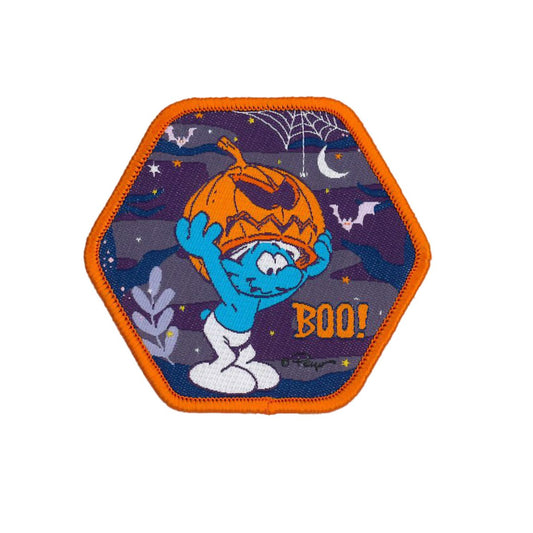 Smurfs Halloween Blanket Badge