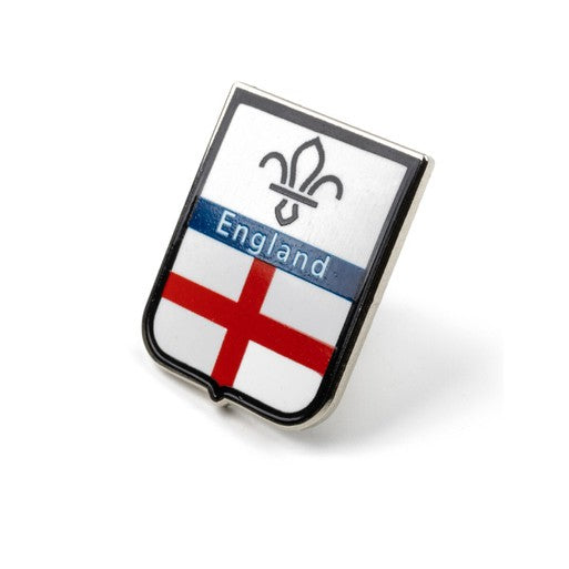 England Fleur de Lis Scouts Pin Badge