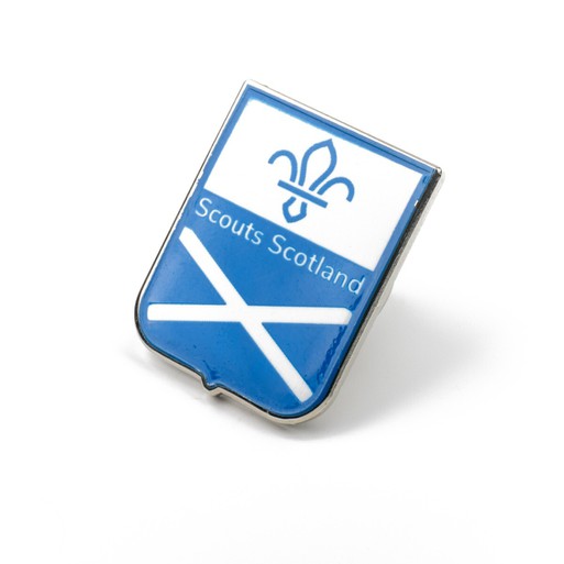 Scotland Fleur de Lis Scouts Pin Badge