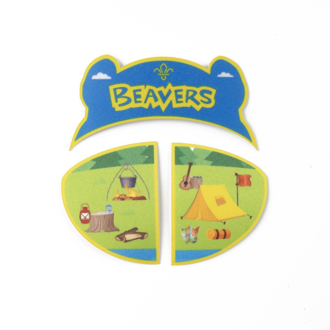 Beaver Scouts 3 Part Blanket Badge