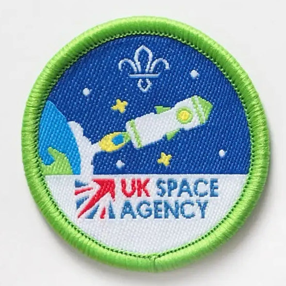 Squirrels Space Activity Badge UK Space Agency