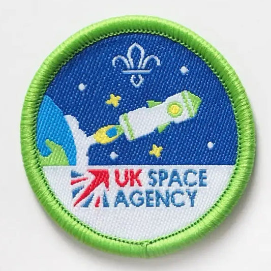 Squirrels Space Activity Badge UK Space Agency