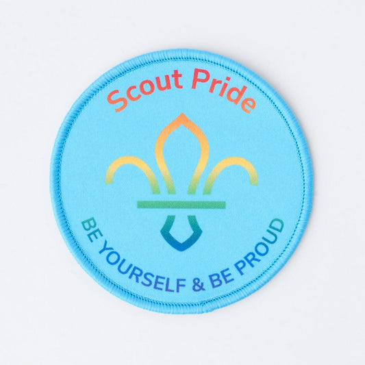 Scout Pride Be Yourself & Proud Blanket Badge