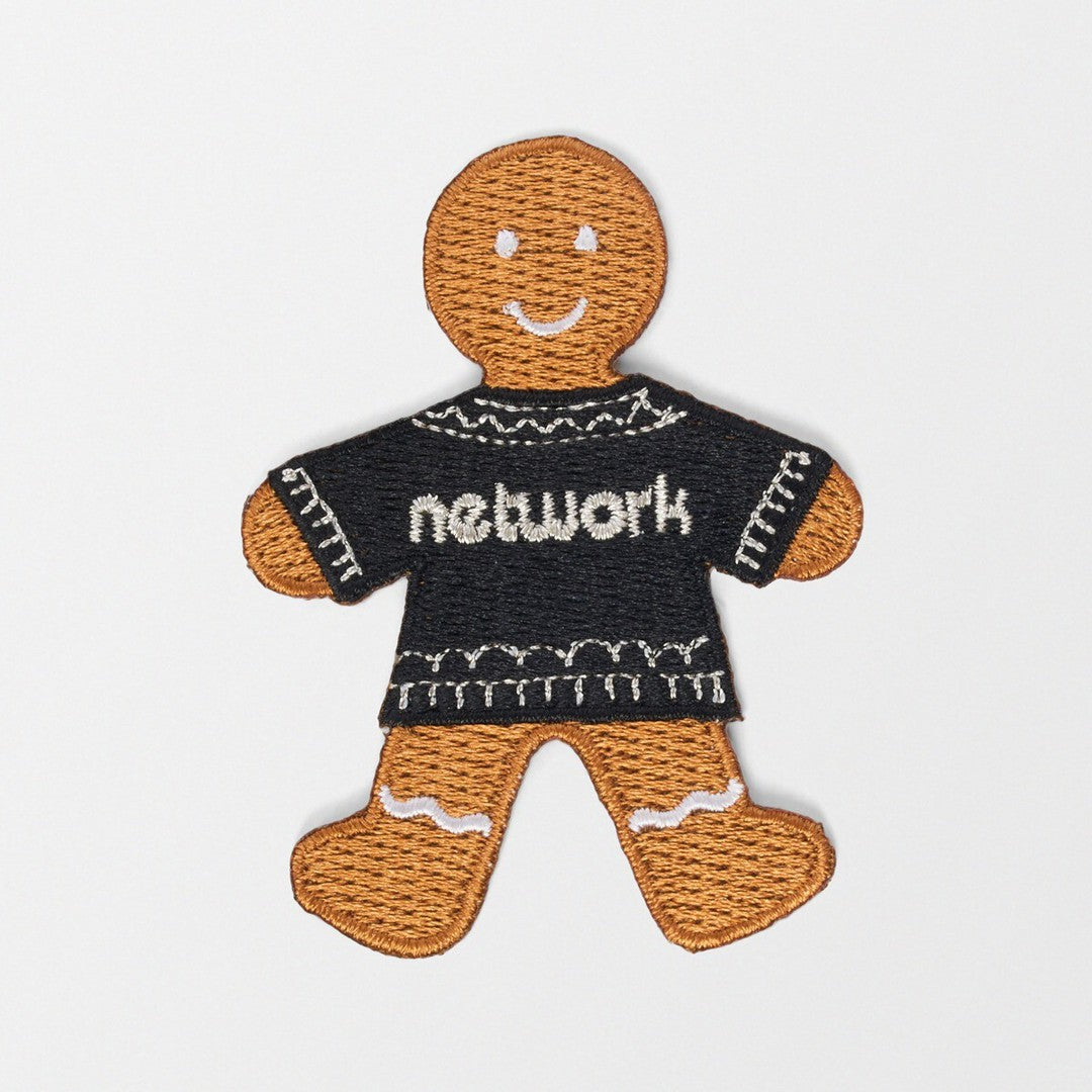 Network Gingerbread Blanket Badge