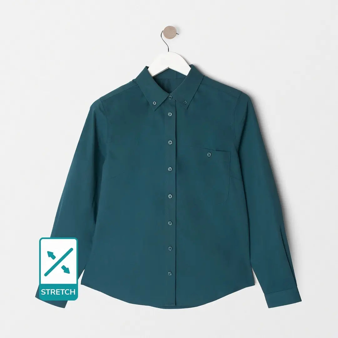 Scouts Long Sleeve Uniform Blouse with Stretch