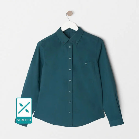 Scouts Long Sleeve Uniform Blouse with Stretch