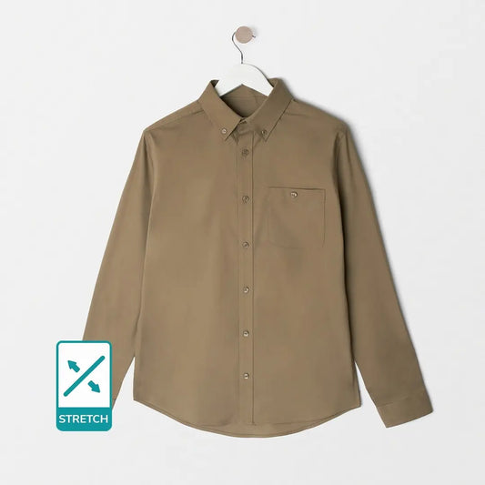Explorer Scouts Long Sleeve Uniform Shirt with Stretch