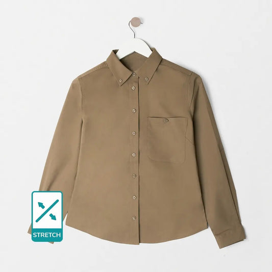 Explorer Scouts Long Sleeve Uniform Blouse with Stretch