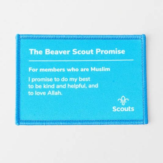 Beavers Promise Blanket Badge - Muslim