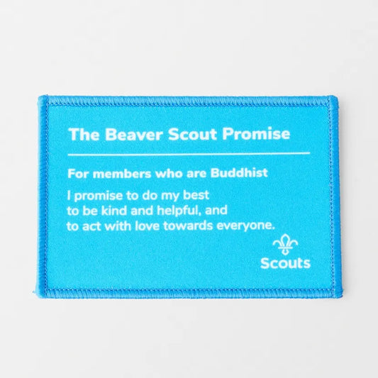 Beavers Promise Blanket Badge - Buddhist