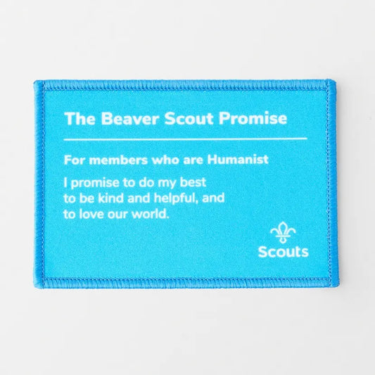 Beavers Promise Blanket Badge - Humanist