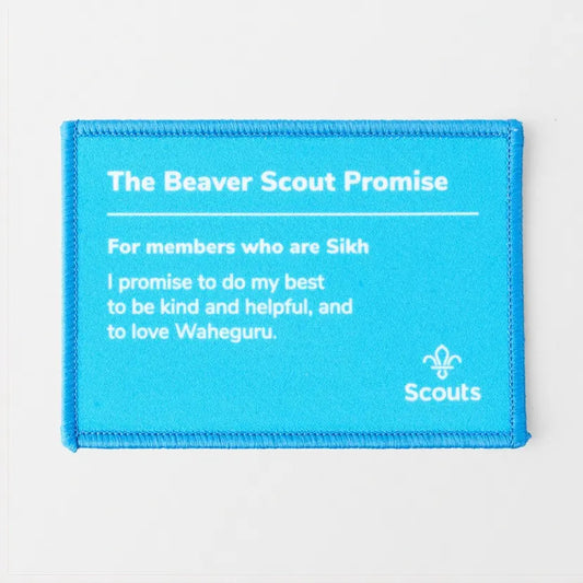 Beavers Promise Blanket Badge - Sikh