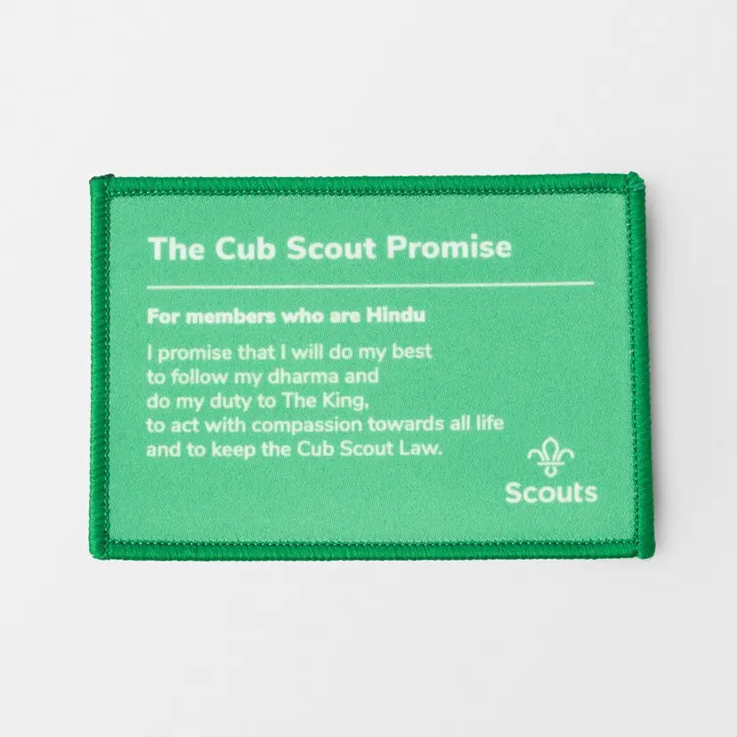 Cubs Promise Blanket Badge - Hindu