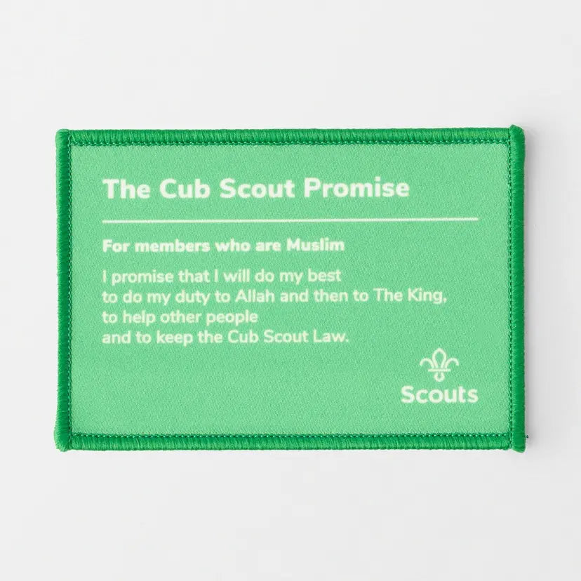 Cubs Promise Blanket Badge - Muslim